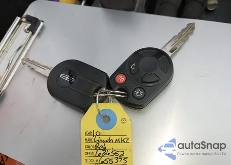 2010 Lincoln Mkz из США, поврежденный, VIN 3LNHL2GC2AR636552